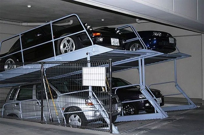 Bãi đậu xe nhỏ gọn