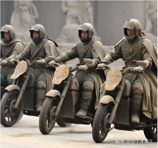 AI đã tạo ra một đội quân Bát kỳ Mãn Châu trong thời hiện đại.