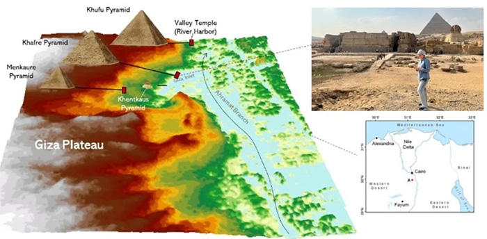 Nhánh sông Nile cổ đại