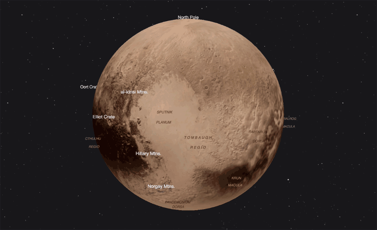 Sao Diêm Vương là hành tinh nhỏ nhất trong Hệ Mặt trời và địa chất của nó rất hấp dẫn.