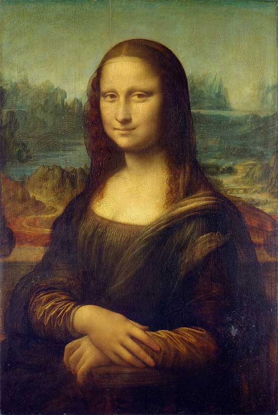buc-hoa-monalisa Bức họa "Mona Lisa" của thiên tài toàn năng người Ý Leonardo da Vinci.
