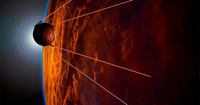 ve-tinh-sputnik-1 Liên Xô đã không công bố bức ảnh chụp vệ tinh trong 5 ngày sau khi phóng.