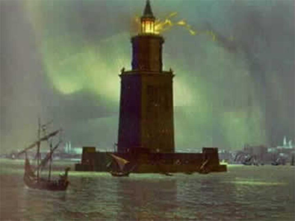 hai-dang-alexandria-10 Về sau, người ta xây dựng pháo đài Qait Bey ở vị trí từng là nơi hải đăng Alexandria tọa lạc năm 1479