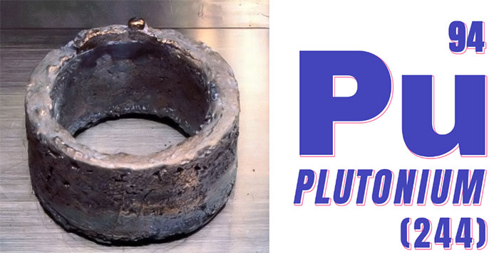 plutonium-2 Đây là nguyên tố thứ 94 trong bảng tuần hoàn hóa học (Pu)