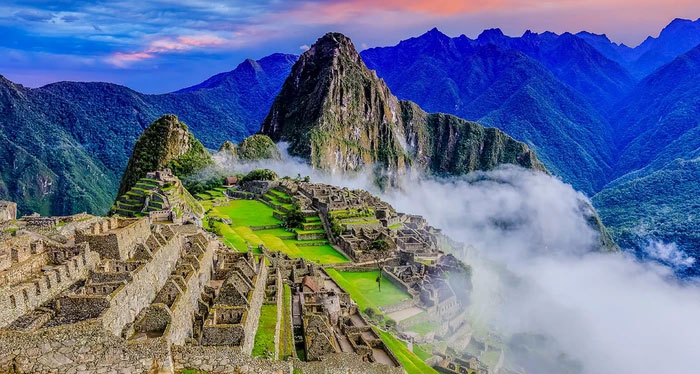 machu-picchu Machu Picchu là thành phố cổ được xây dựng giữa dãy núi Andes và rừng nhiệt đới Amazon