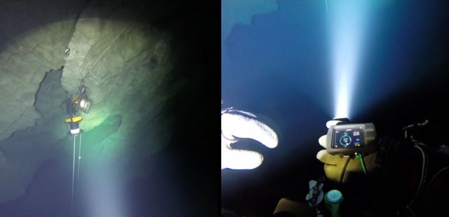 Bên trong hang Hranice Abyss