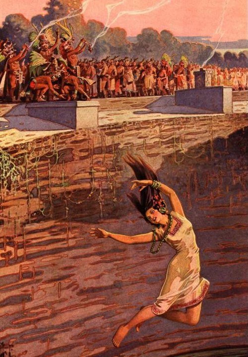 Giếng thánh của người Maya 7 nghi lễ hiến tế người sống rùng rợn rất thế giới