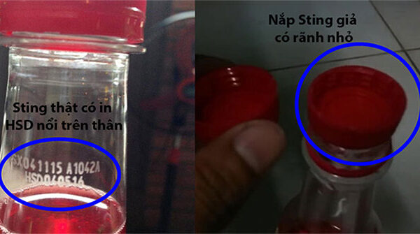 Cách phân biệt nước ngọt thật và giả